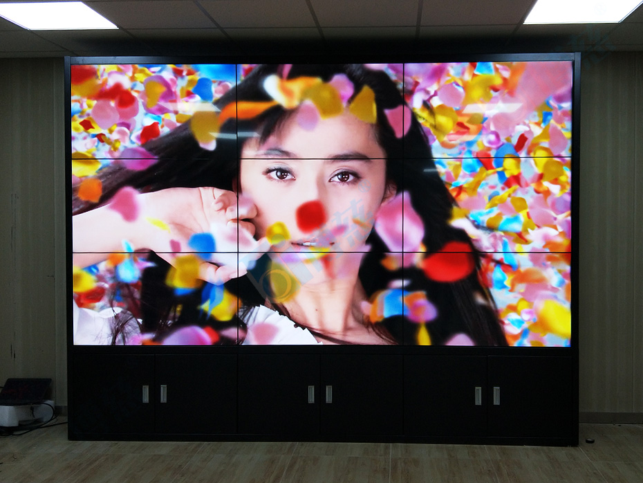 LG3.5mm49寸液晶拼接屏入驻中国建筑第八工程局打造监控管理调度系统平台