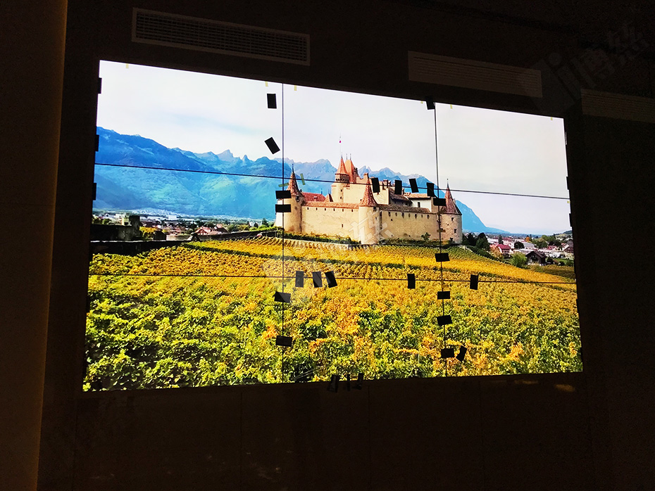 三星液晶拼接屏展示系统打造美兆建康医疗体检中心
